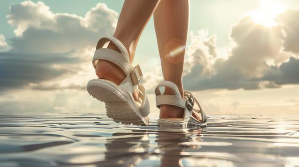 Sandale orthopédique pour femme : insistez sur le soutien de la voûte plantaire